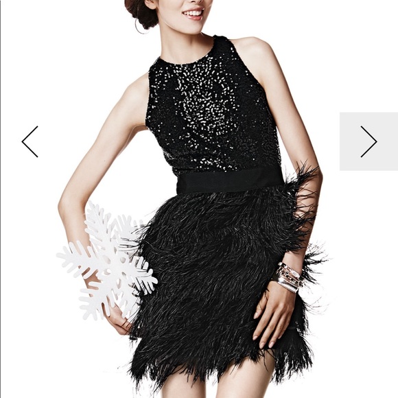 Milly blair feather dress Clearance